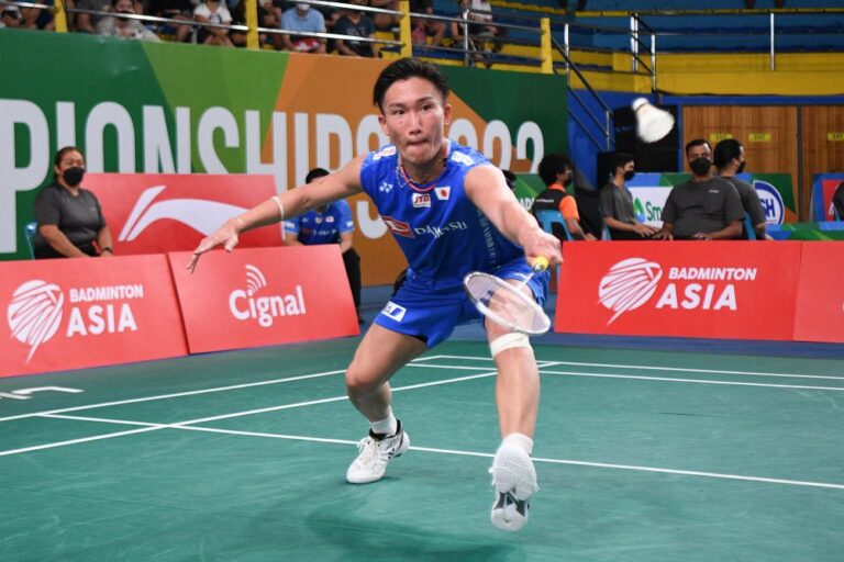 Top seed Momota suffers shock early exit from Asia Championships
