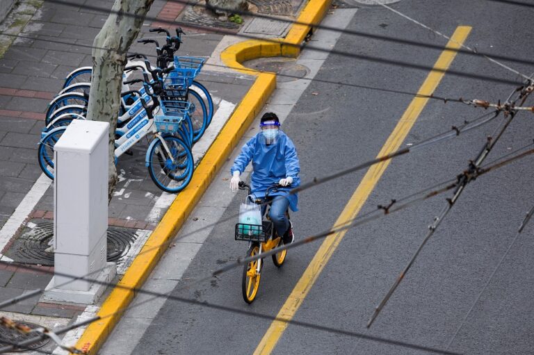 Whole of Shanghai enters Covid lockdown despite lower symptomatic cases