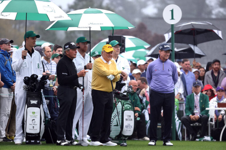 Early storms delay start of 86th Masters
