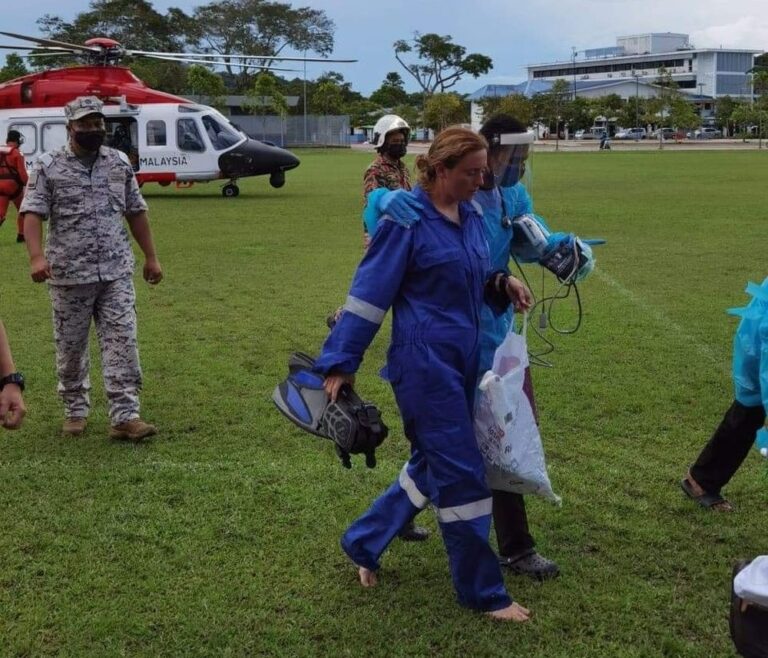 Norwegian diver Kristine Grodem found safe off Mersing coast, three remain missing