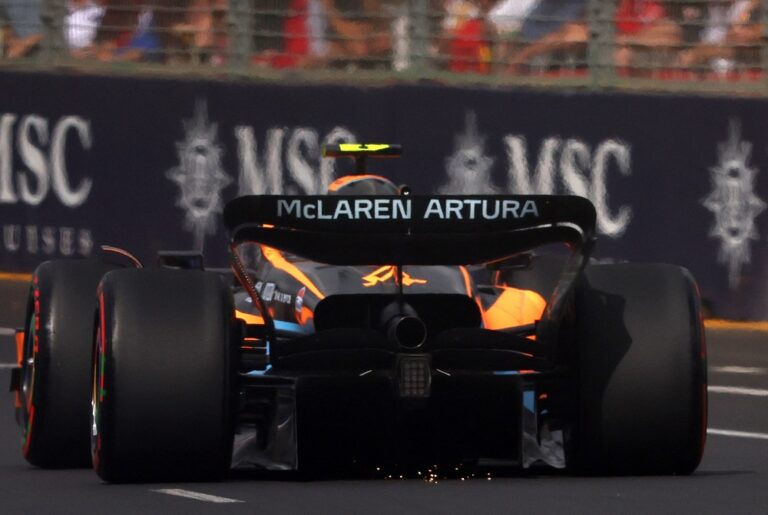 McLaren's Norris top in final practice, Vettel crashes in Melbourne
