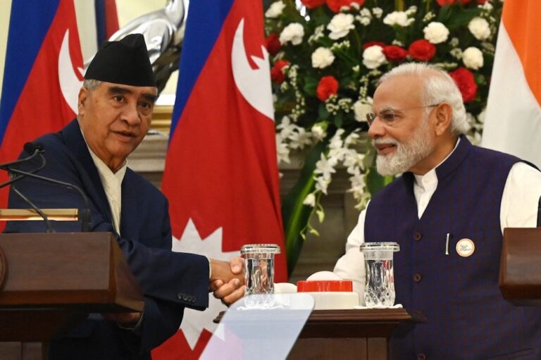 Nepal’s prime minister visits India, meets Modi to deepen ties