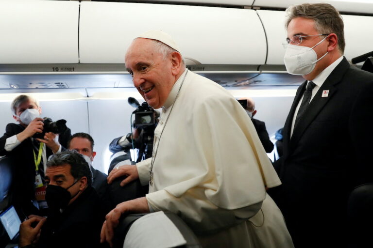 Pope says he is considering trip to Kyiv