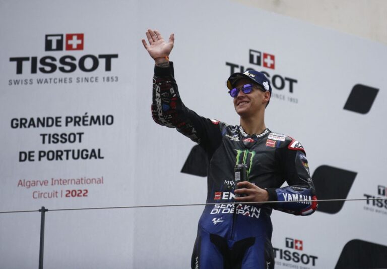 Quartararo cruises to victory at Portuguese GP