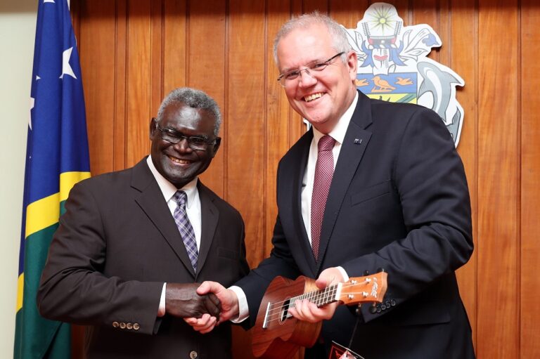 Australia asks Solomon Islands to not sign China security pact