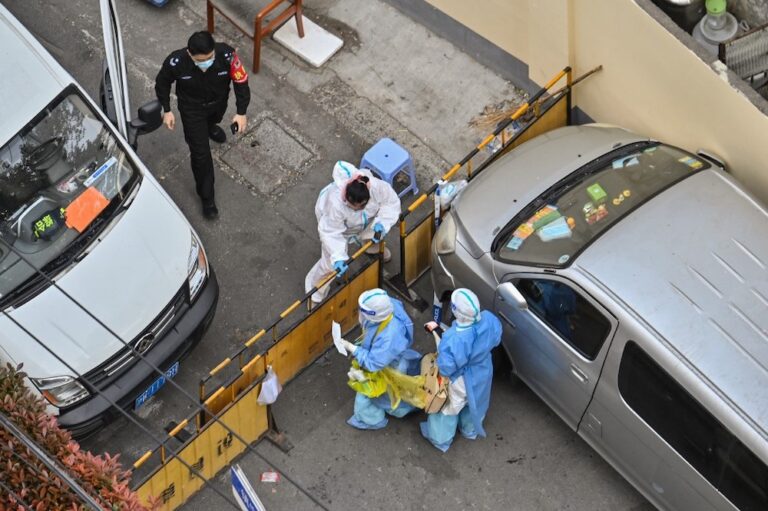 Shanghai official says handling of Covid outbreak below expectations as lockdown continues