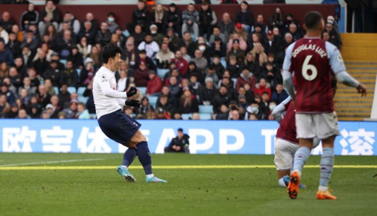 Spurs win as top-four rivals slip up, Chelsea hit six
