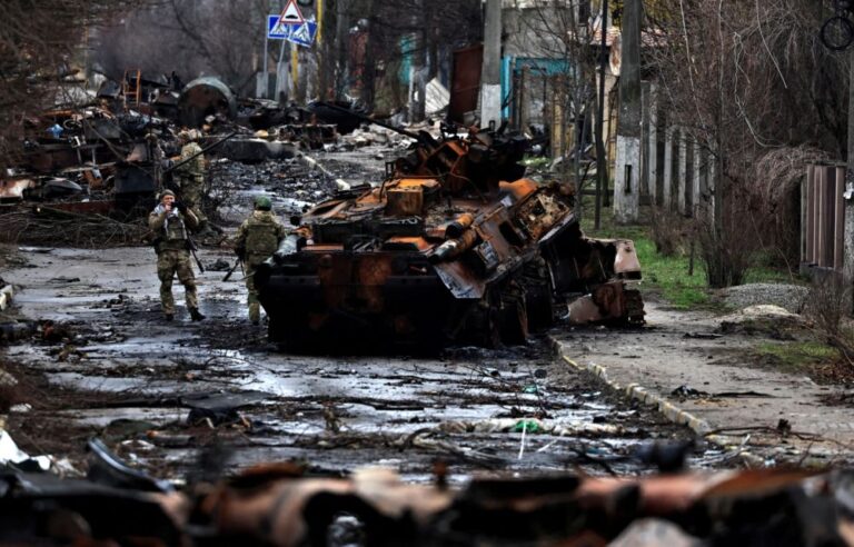 Biden accuses Putin's forces of 'genocide' in Ukraine