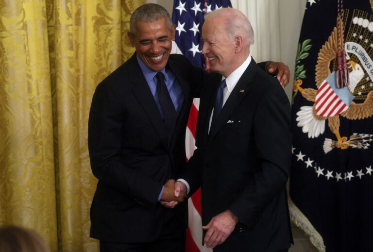 Obama, Biden reunite at White House to tout Obamacare, new provision
