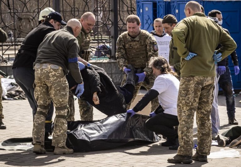 Germany sees ‘massive indications’ of war crimes in Ukraine