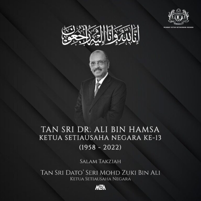 Ex-chief secretary to govt Ali Hamsa dies in Ireland