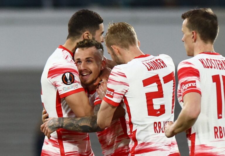 Brilliant Angelino winner gives Leipzig edge over Rangers