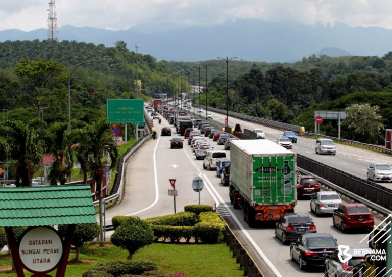 Malaysian Highway Authority: Increasingly heavier traffic reported on highways and major roads nationwide as Raya exodus picks up