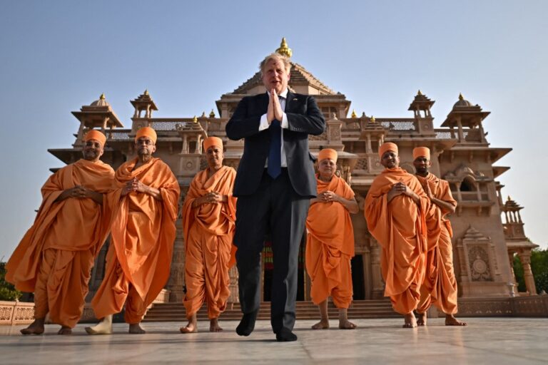 Britain and India in new defence and security partnership, says Johnson