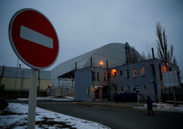 Some Russian troops still in Chernobyl exclusion zone, Ukraine says