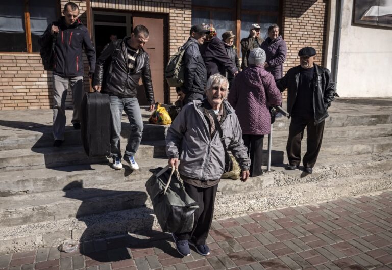 Civilians flee east Ukraine as Kyiv readies for ‘big battles’
