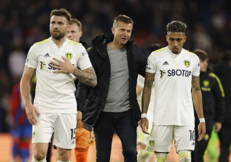 Leeds boost survival hopes with hard-earned point at Palace