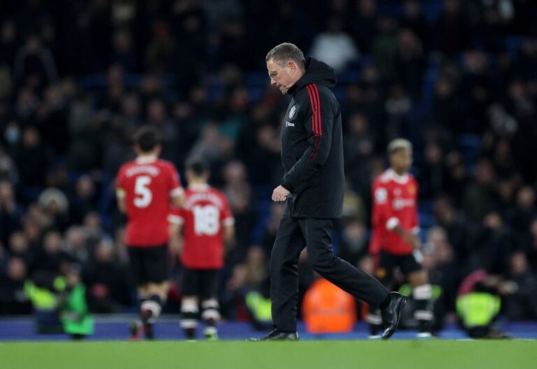 United ‘not favourites’ for top four spot, says Rangnick