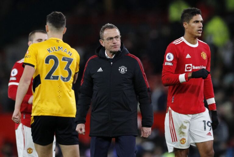 Man Utd boss Rangnick 'understands' disappointment as fans protest