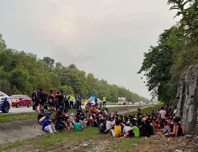 Six detainees who fled immigration detention centre killed trying to cross highway, says Penang police chief