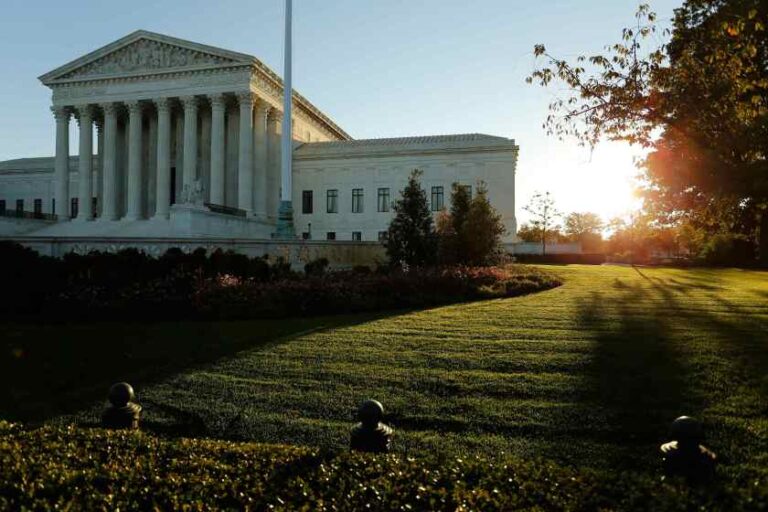 Person sets themselves on fire outside US Supreme Court