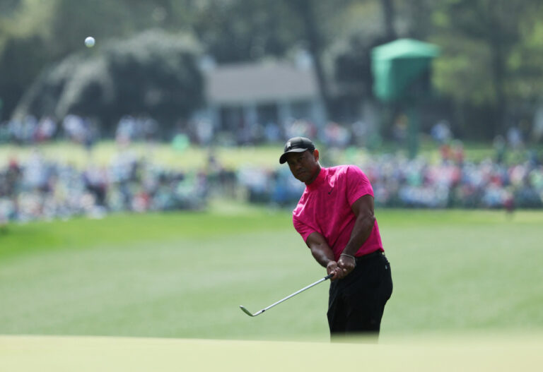 Tiger plays at Southern Hills ahead of PGA Championship