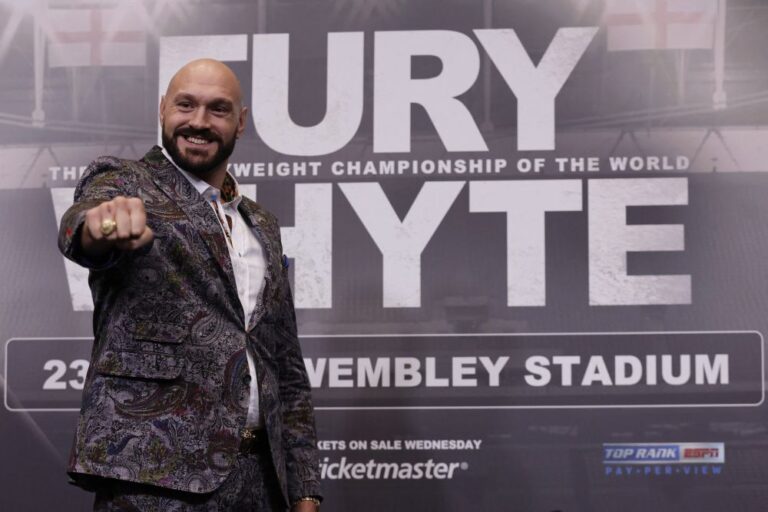 Fury’s legacy on the line in front of record British boxing crowd