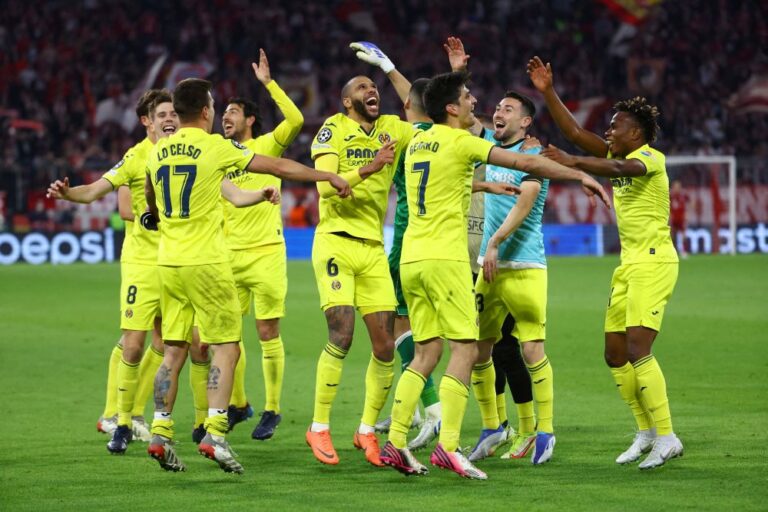 Villarreal stun Bayern with late equaliser to reach last four
