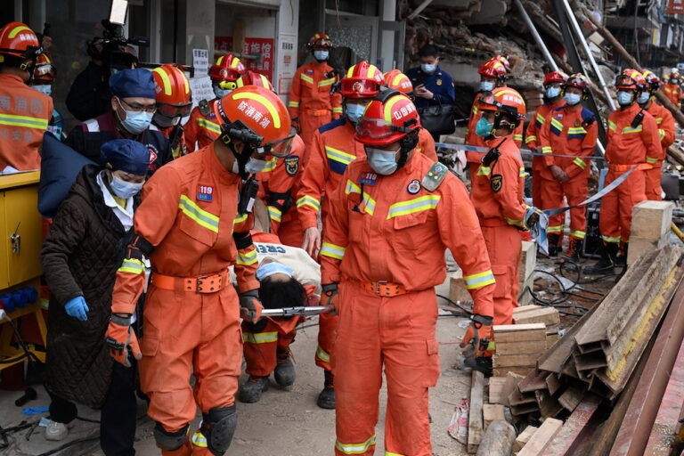 Ninth survivor rescued from collapsed China building