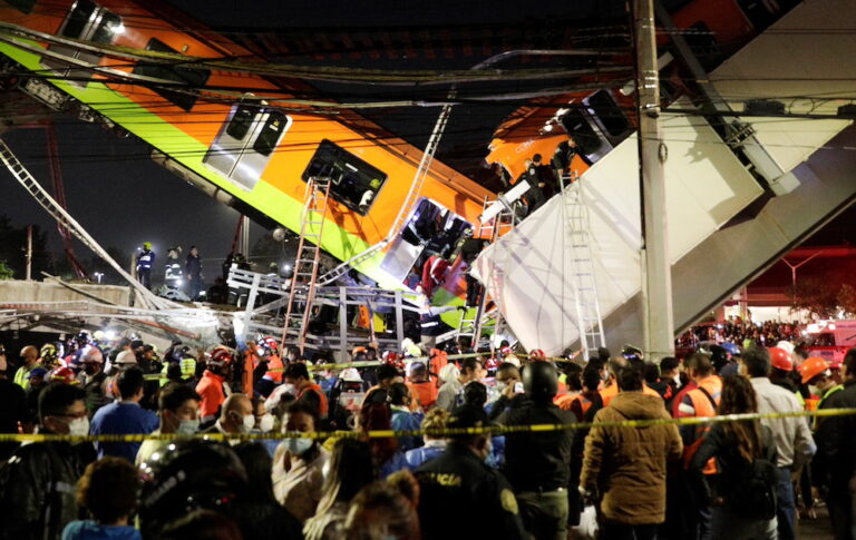 Mexico president backs protege facing metro crash scrutiny