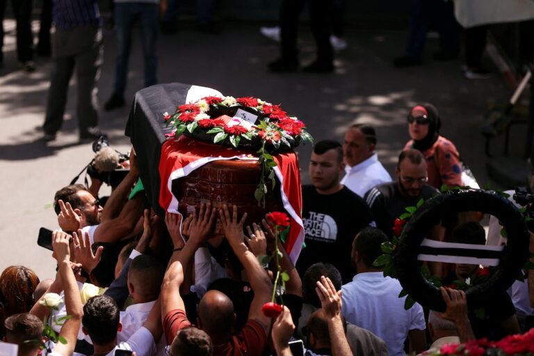 Churches condemn Israeli police charge at Al Jazeera reporter’s funeral
