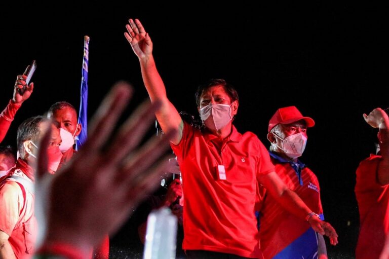 Pro-Marcos misinformation targets main rival in Philippine polls
