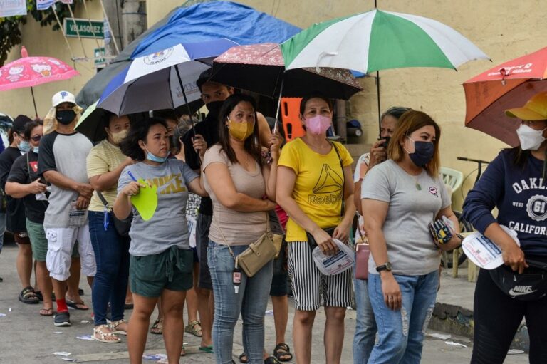 Strong voter turnout in Philippines as Marcos targets presidency