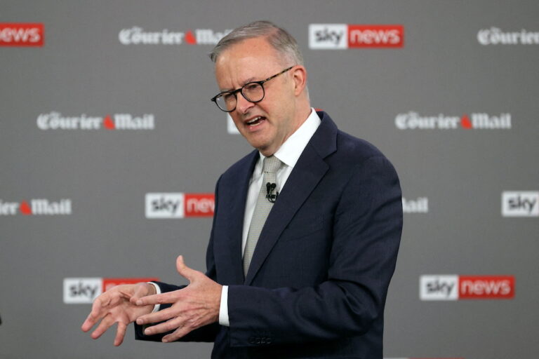 Opposition leader offers Australia a ‘better future’ in campaign launch