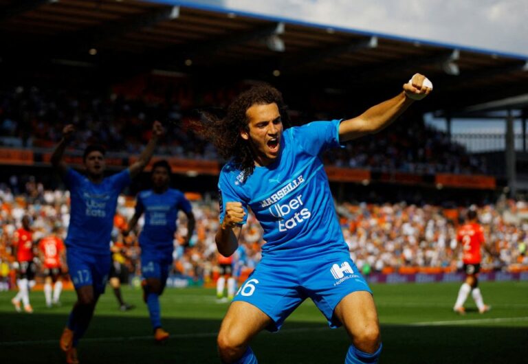 Marseille retake second place in Ligue 1 with win at Lorient
