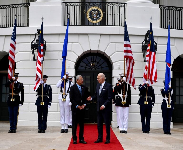 PM Ismail Sabri meets US President Biden, Asean leaders at White House