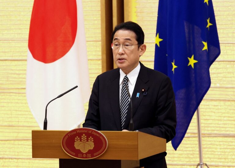 Japan agrees further cooperation with EU on Russia