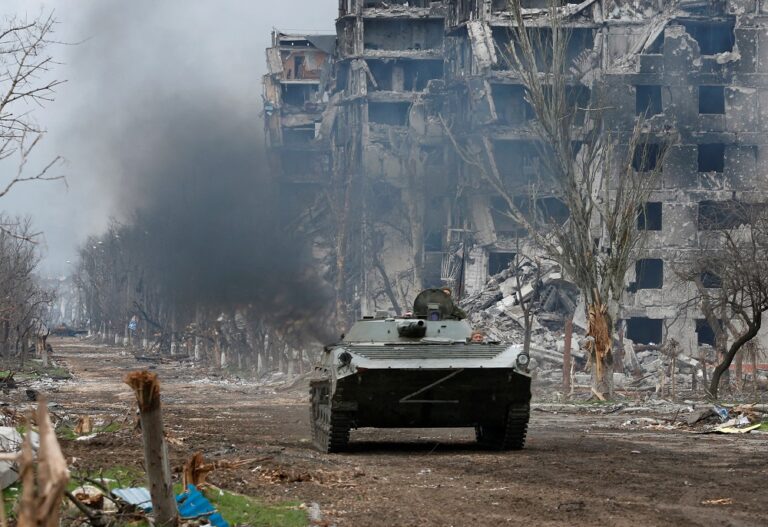 UN confirms evacuation of civilians underway from Ukraine’s Mariupol