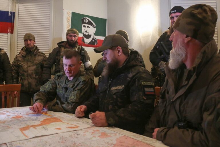 Chechnya’s Kadyrov says his soldiers control Popasna, Ukraine disagrees