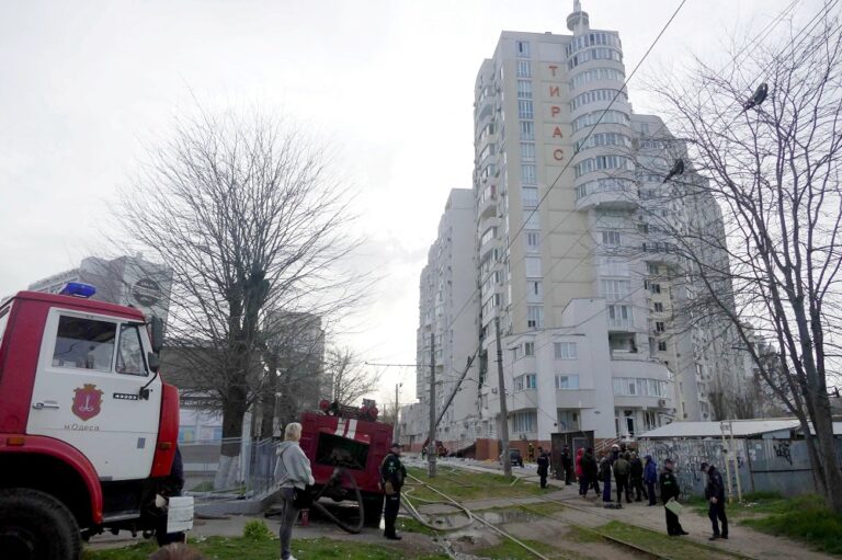 One teenager dead, one wounded as missile hits Ukraine's Odesa, says Zelensky