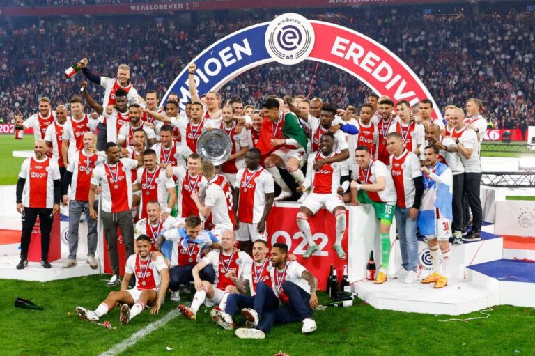 Ajax give Ten Hag perfect send-off with Dutch league title win