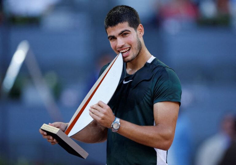 Alcaraz beats Zverev to win Madrid Open title in front of home crowd