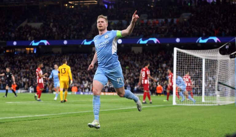 Champions League win would ‘change narrative’ around City, says De Bruyne