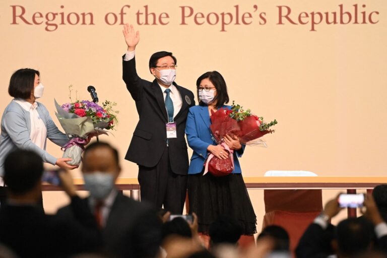 Ex-security chief anointed Hong Kong’s next leader