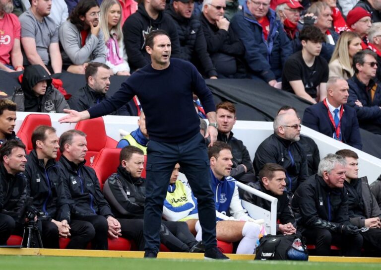 Everton boss Lampard charged with improper conduct by FA