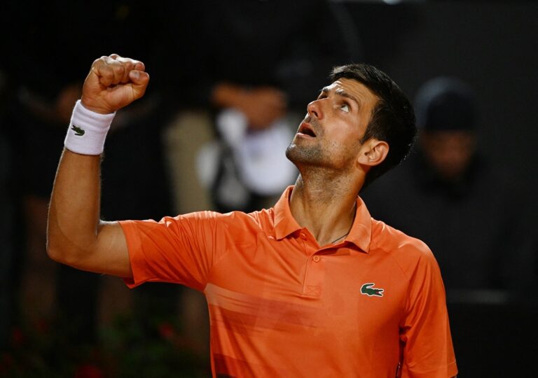 Djokovic’s 1,000th career win sets up Roland Garros replay in Rome final
