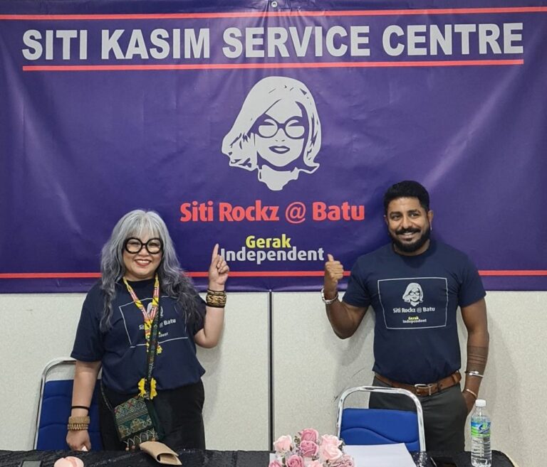 Ahead of GE15 bid in Batu, Siti Kasim sets up service centre on Jalan Ipoh