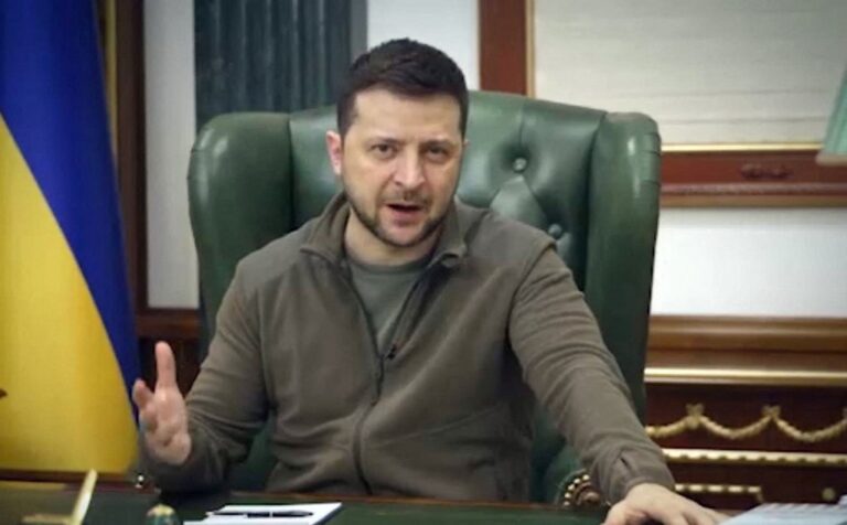 Pro-Moscow leaders of occupied region seek to join Russia, Zelensky slams 'collaborators'