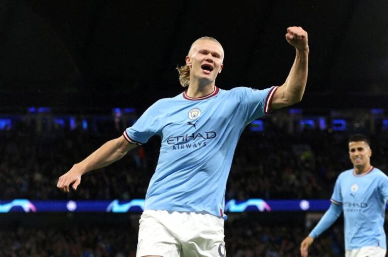 Ban Haaland for being too good? Good joke, says Guardiola