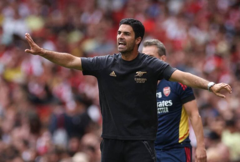 Arteta’s Arsenal seek psychological lift against Liverpool